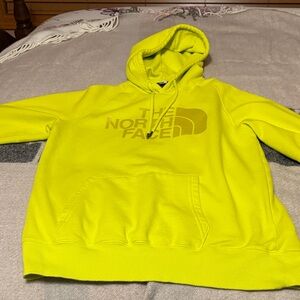 The North Face Neon Yellow Hoodie